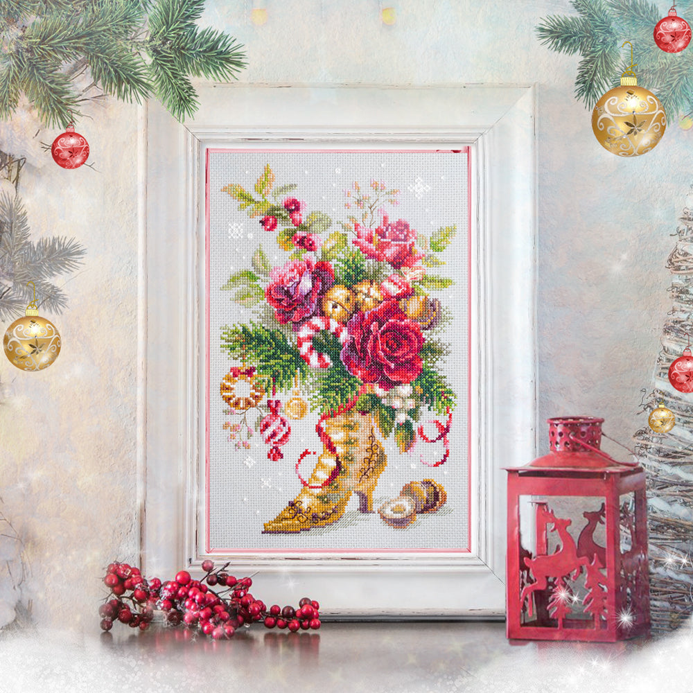 Kit punto de cruz "Christmas Surprise" 100-270