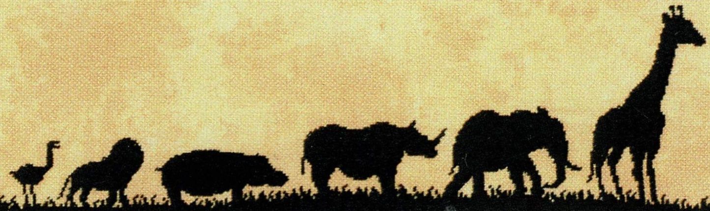 Kit punto de cruz "Fauna Animal" - PN0008168