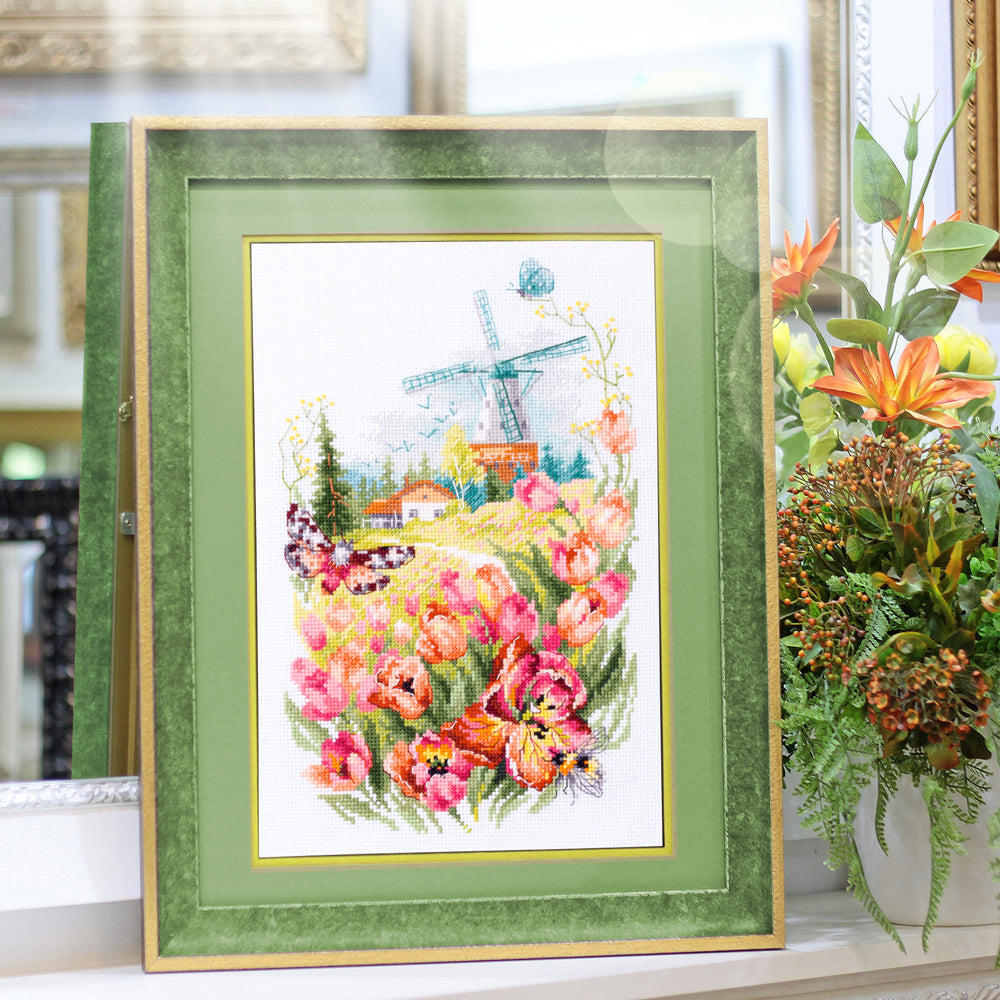 Kit punto de cruz "Tulips of Holland" 210-350