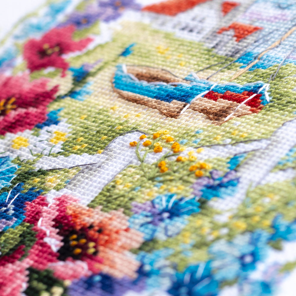 Kreuzstichset „Wilde Blumen der Küste“ 210-351