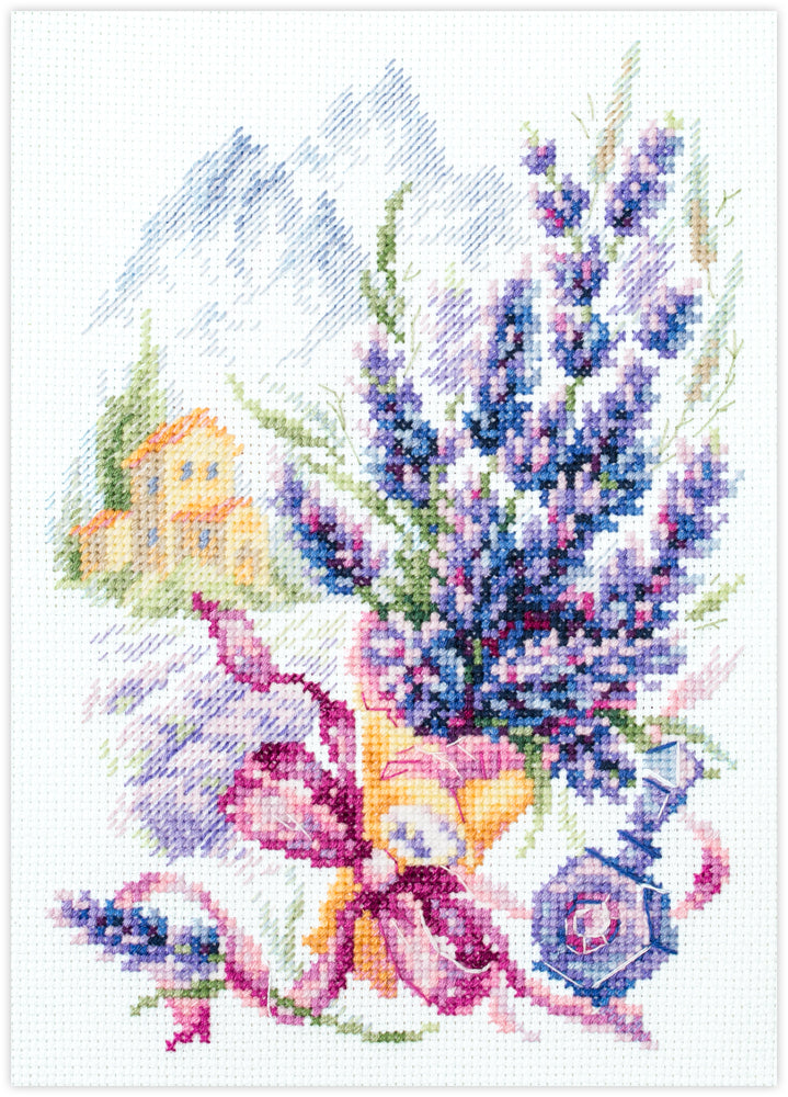 Kit punto de cruz "Mountain Lavender" 219-378