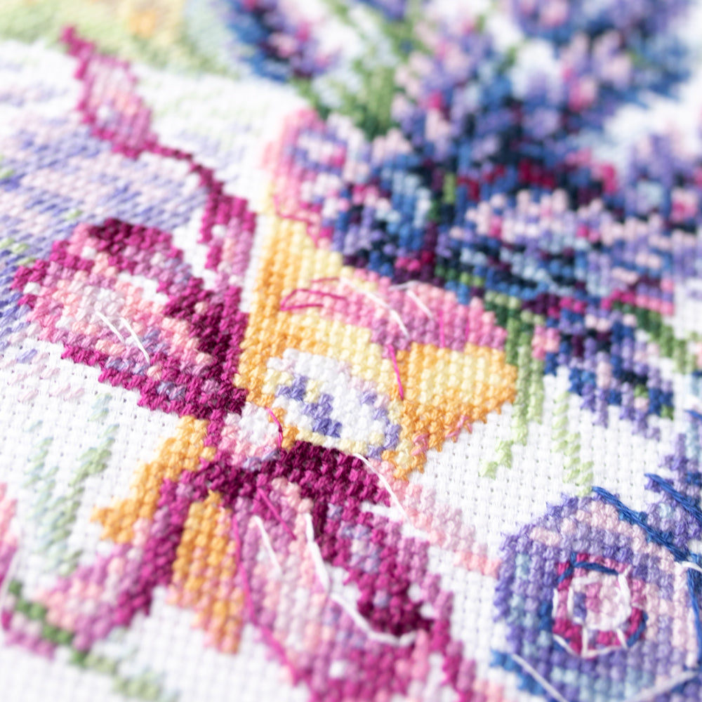 Kit punto de cruz "Mountain Lavender" 219-378