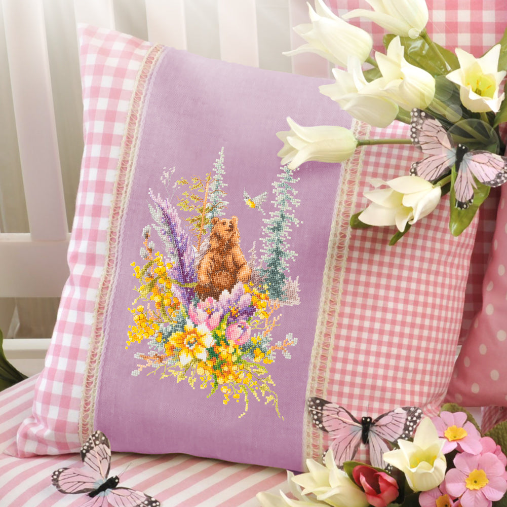 Kit punto de cruz "Spring Forest Spirit" 250-700