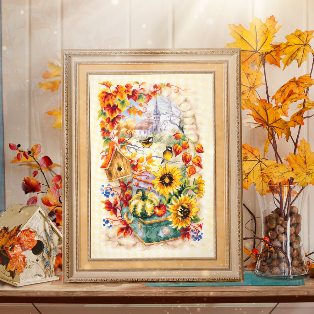 Kit punto de cruz "Autumn Story" 250-734