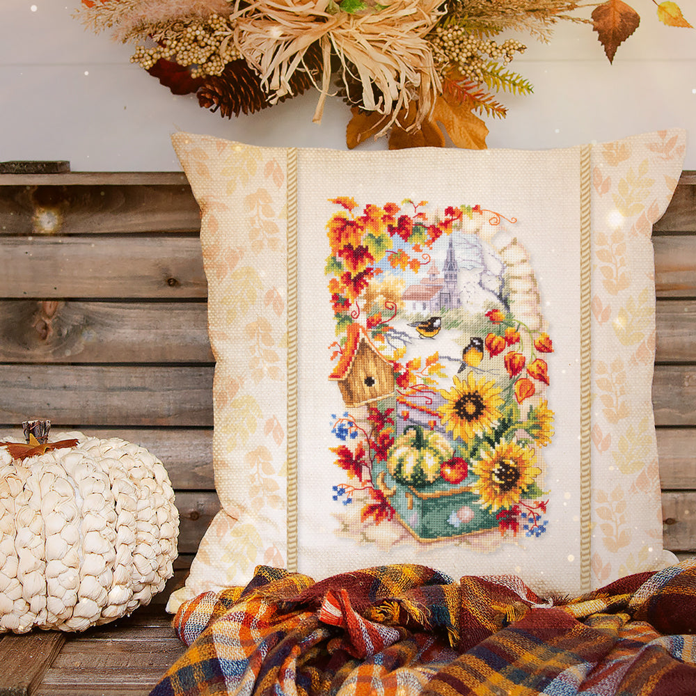 Kit punto de cruz "Autumn Story" 250-734