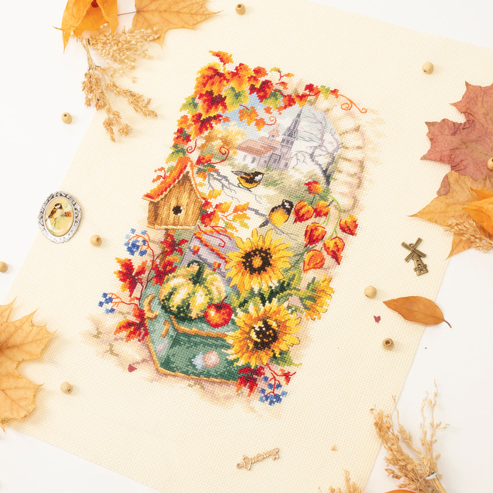 Kit punto de cruz "Autumn Story" 250-734