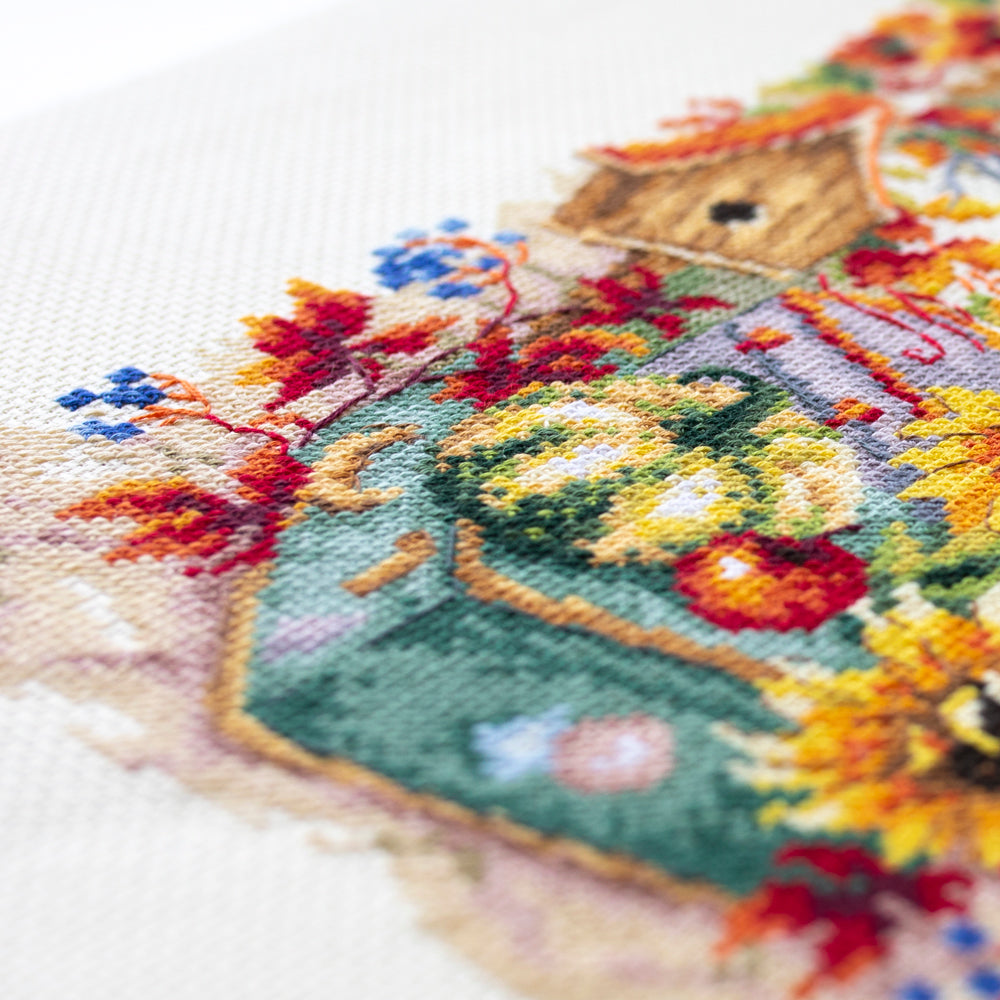Kit punto de cruz "Autumn Story" 250-734
