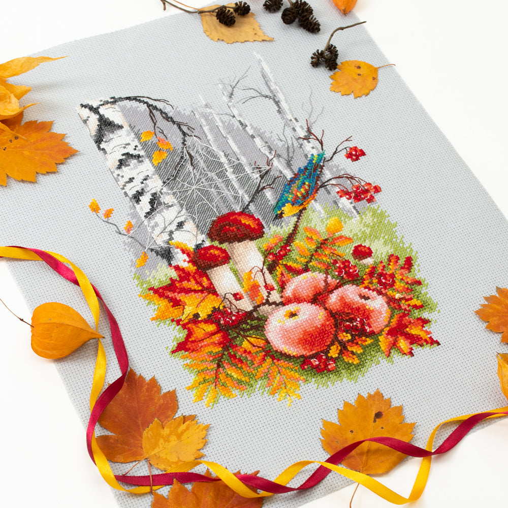 Kit punto de cruz "Autumn Harvest" 250-954
