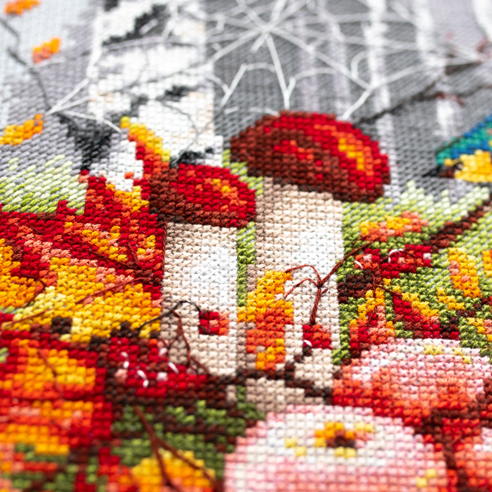 Kit punto de cruz "Autumn Harvest" 250-954