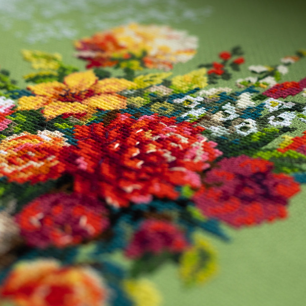 Kit punto de cruz "Music of London" 520-559