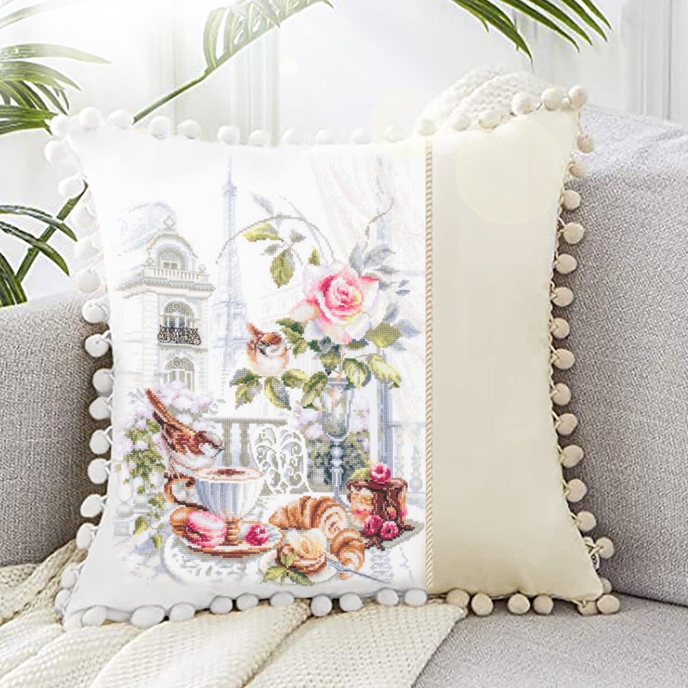 Kit punto de cruz "Parisian Morning" 528-558