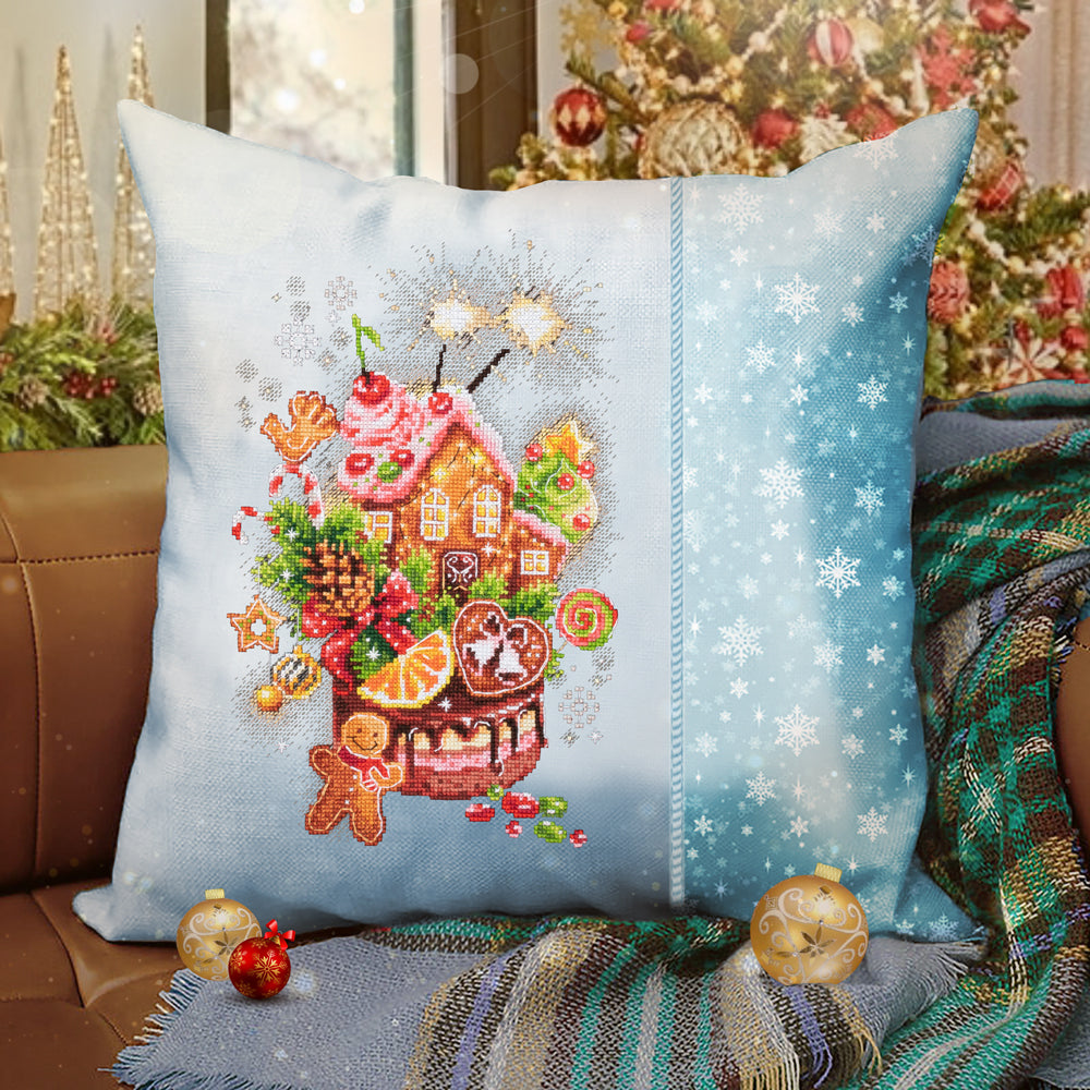 Kit ponto cruz "Doces de Natal" 540-673