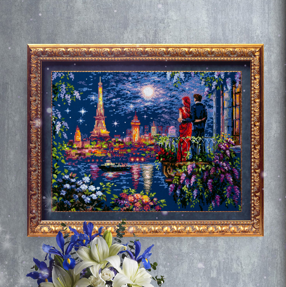 Kit punto de cruz "Weekend in Paris" 550-766