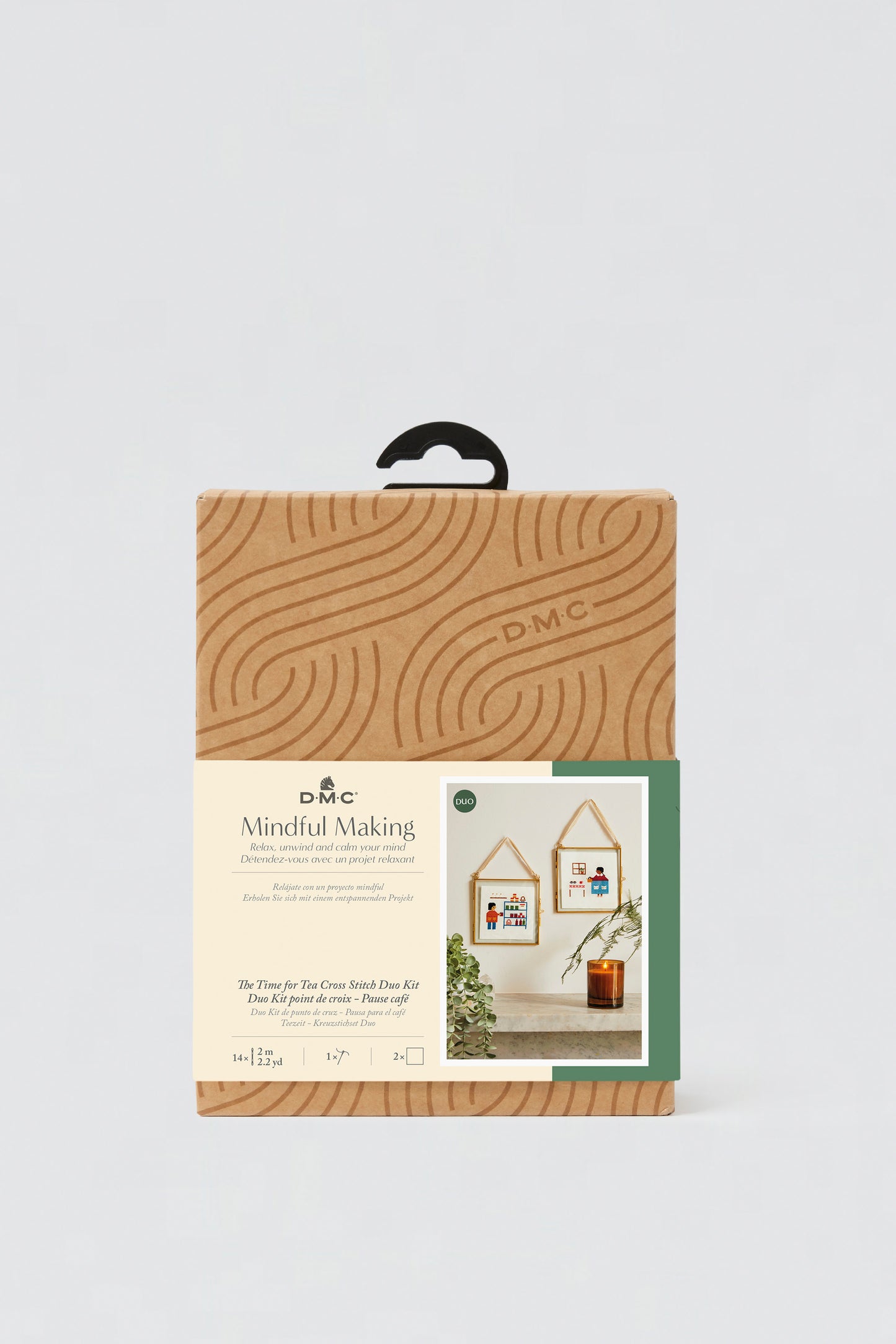 Kit de punto de cruz DMC "Pause café" - BK1965