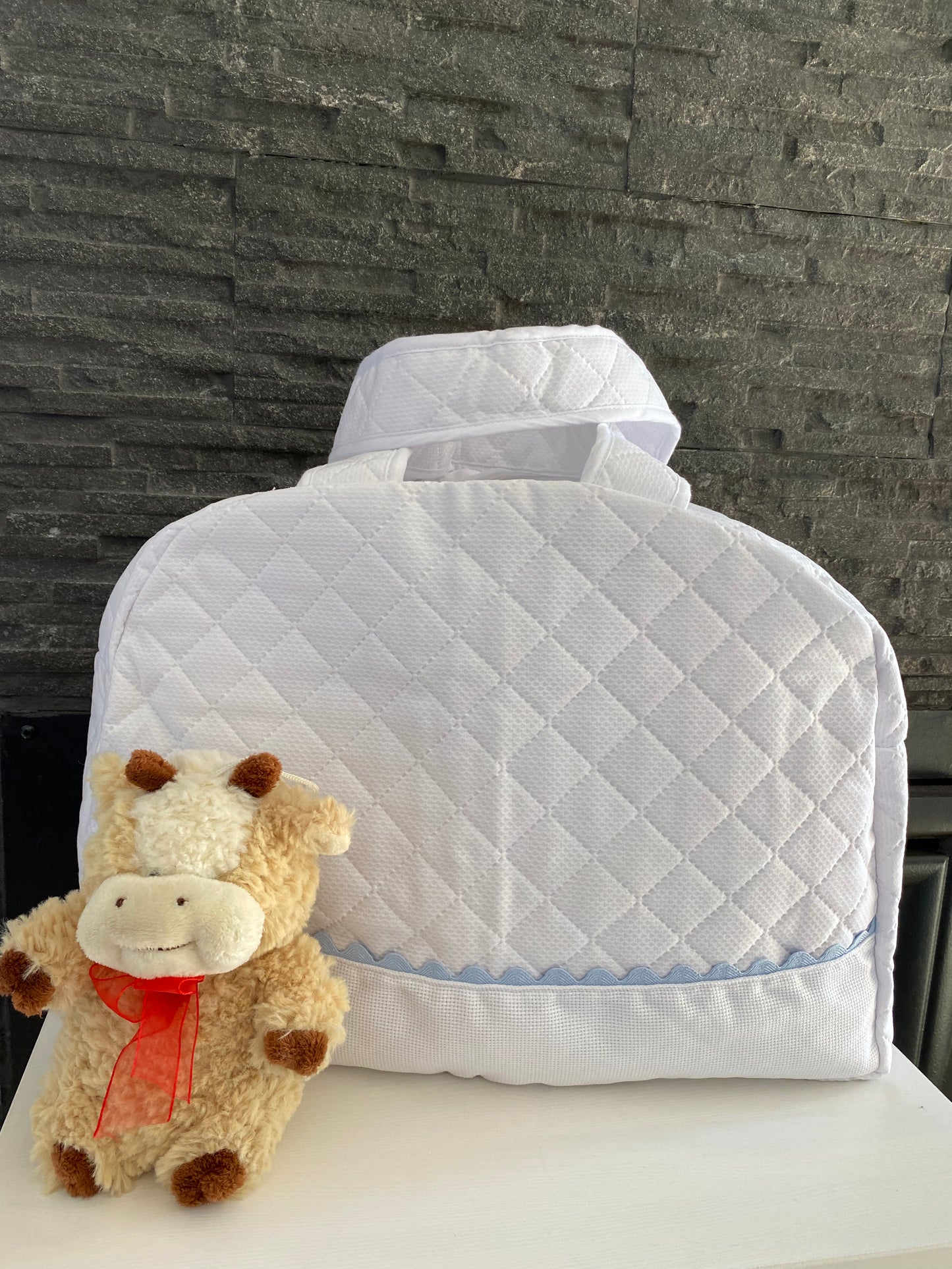 Bolsa de viaje para bordar nido de abeja - ElMundoEnCruz