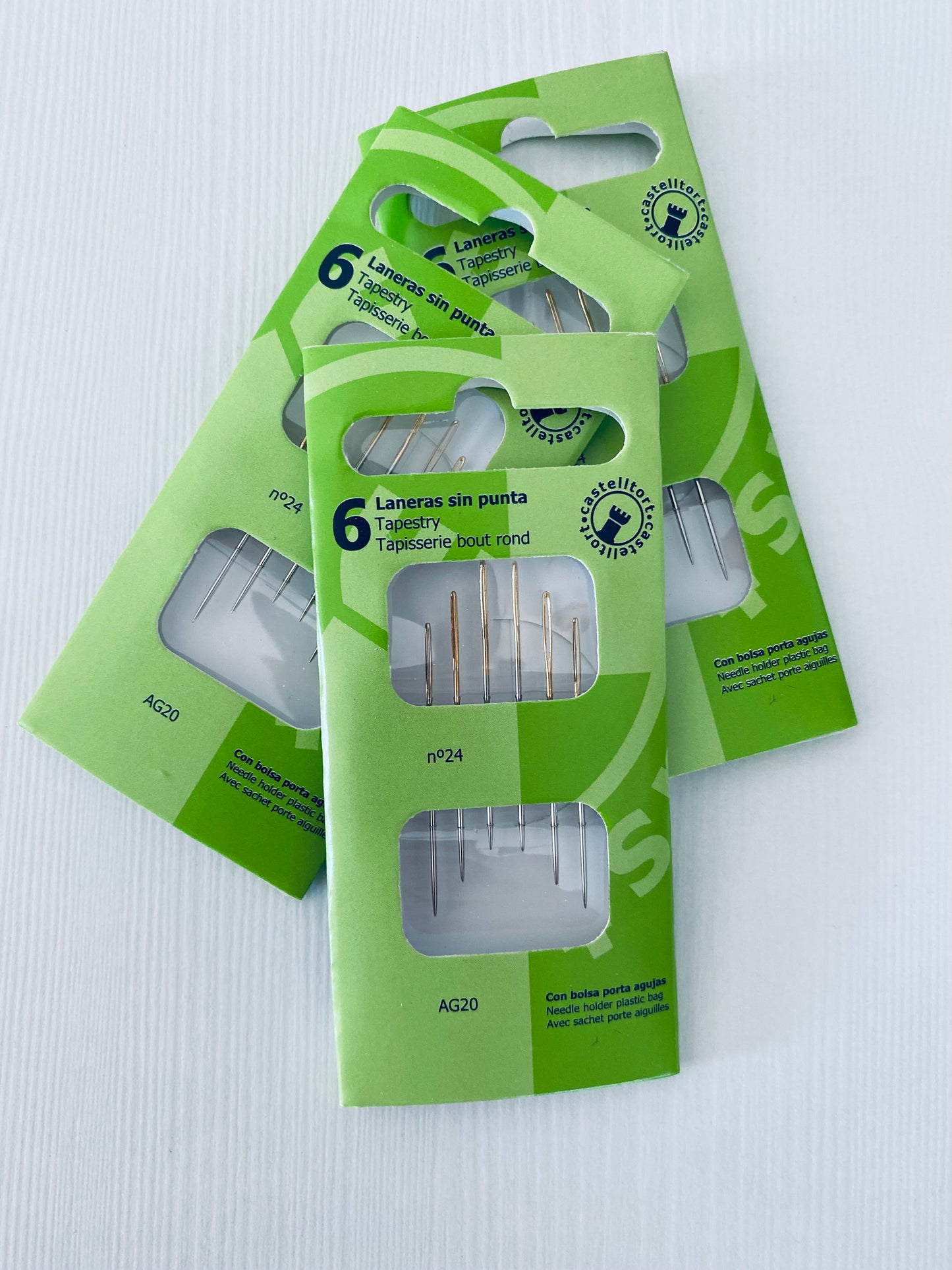 Agujas para bordar nº20 - AG18 - ElMundoEnCruz