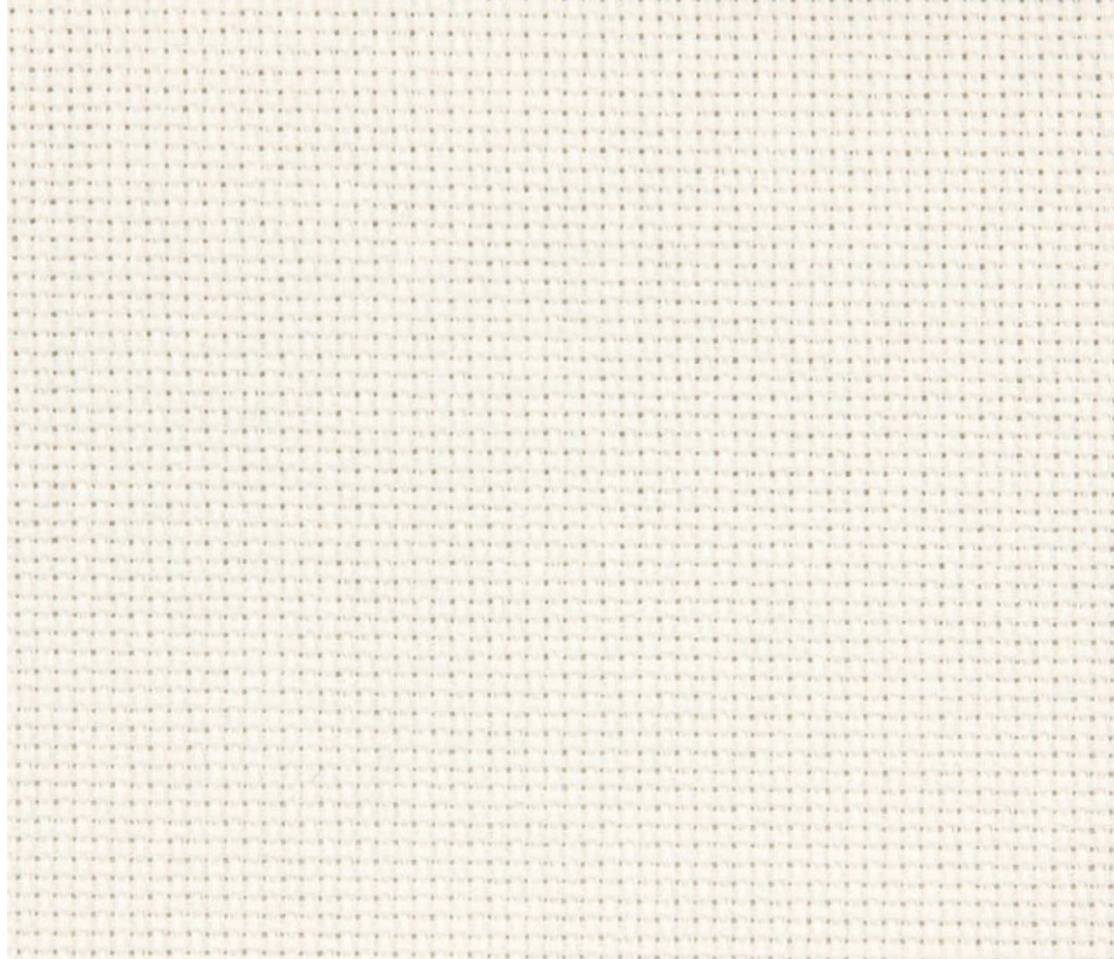 Tela AIDA 16ct Color 101 (Blanco) - Zweigart