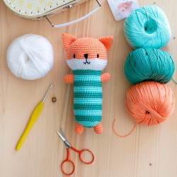 Zorro de crochet muñeco infantil para niños de Anchor