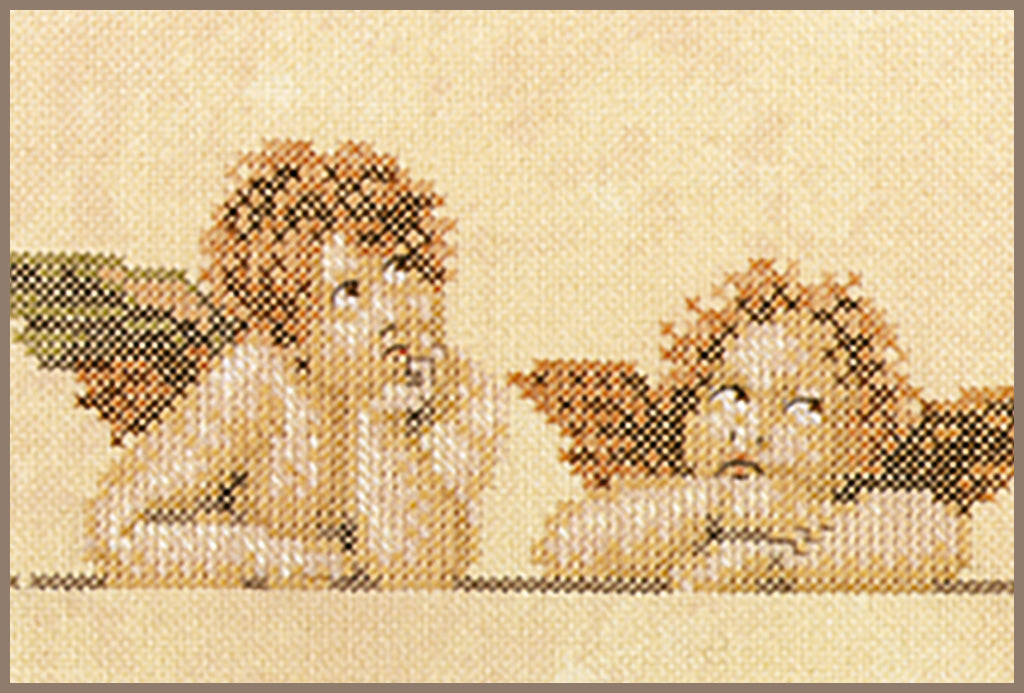 Kit punto de cruz "Raphael Angels" - PN0007969