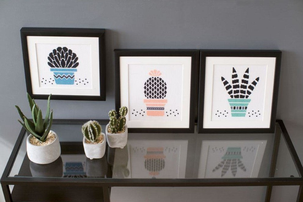 Kit punto de cruz "Cactus" - PN0164100