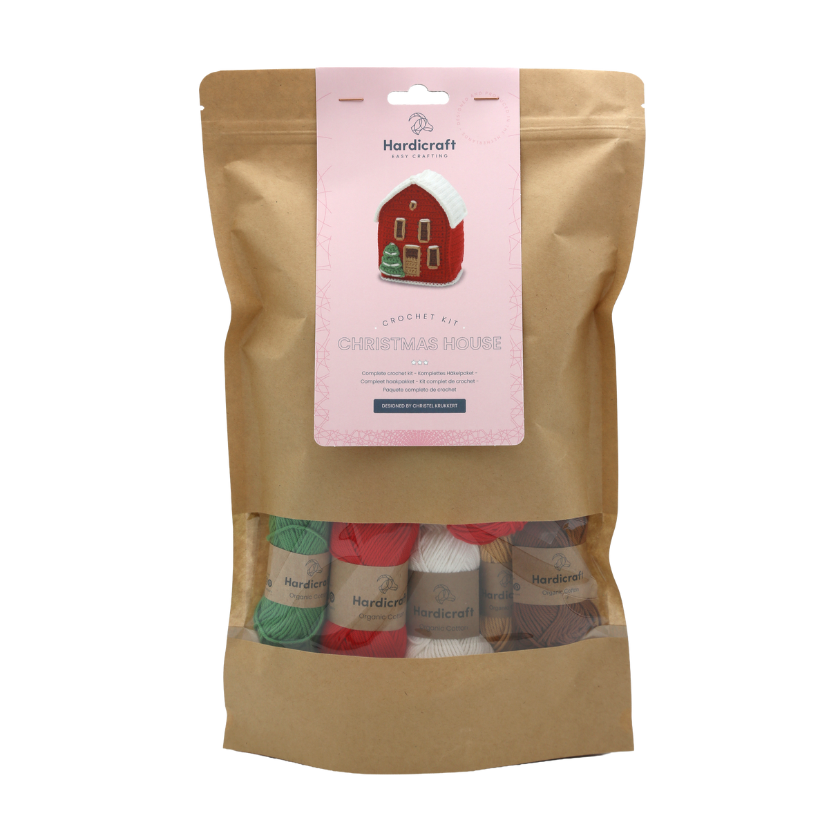 Kit de Ganchillo - Casa del Pueblo Navideño - Hardicraft