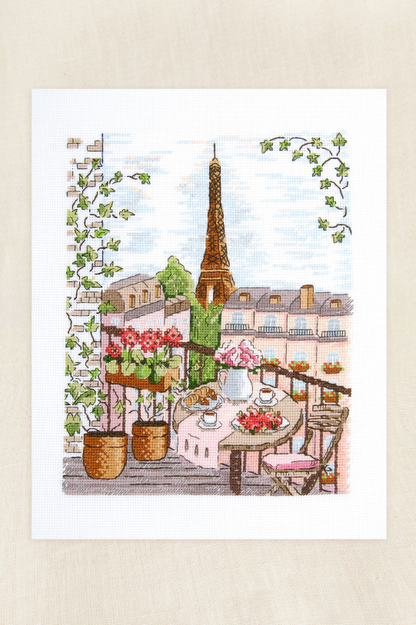 Kit punto de cruz DMC "Eiffel Tower - Colección Diseñadoras" - BK1975