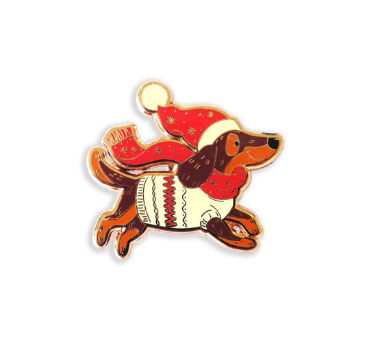 Imán para Agujas Letistitch "Santa's Dachshund" - 14373