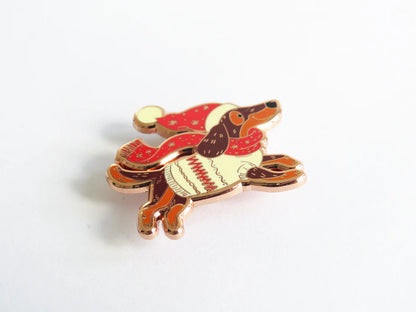 Imán para Agujas Letistitch "Santa's Dachshund" - 14373