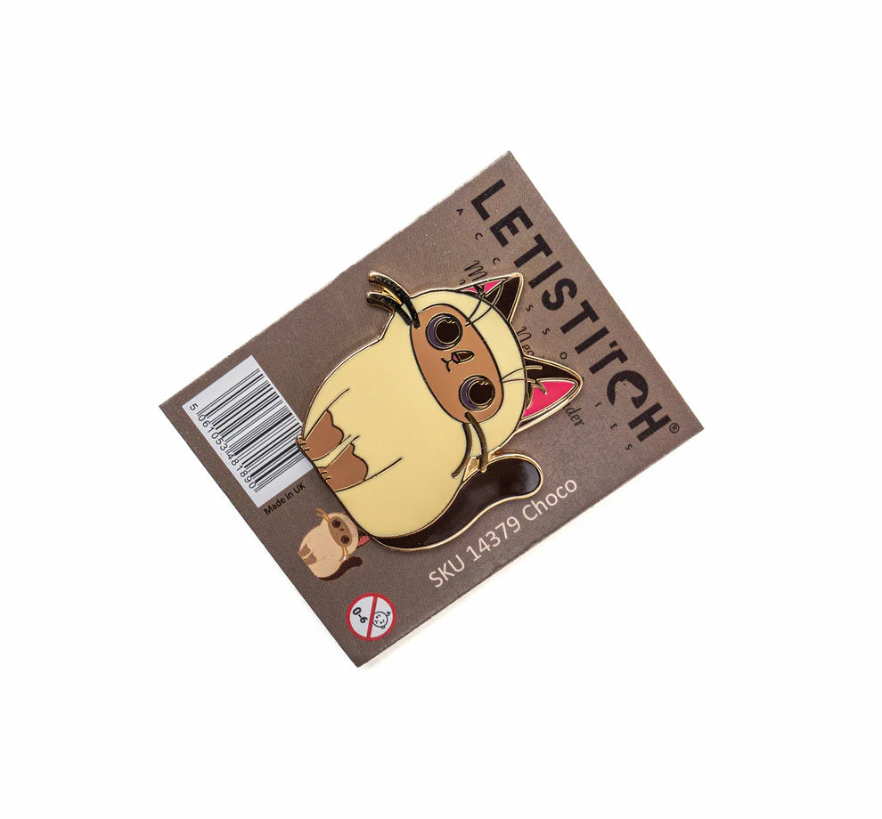 Imán para Agujas Letistitch "Gato Choco" - 14379