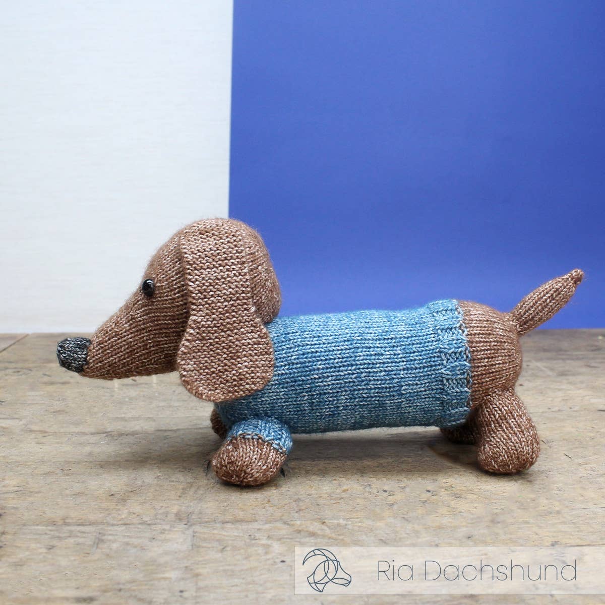 Kit de Tricot - Ria Dachshund - Hardicraft