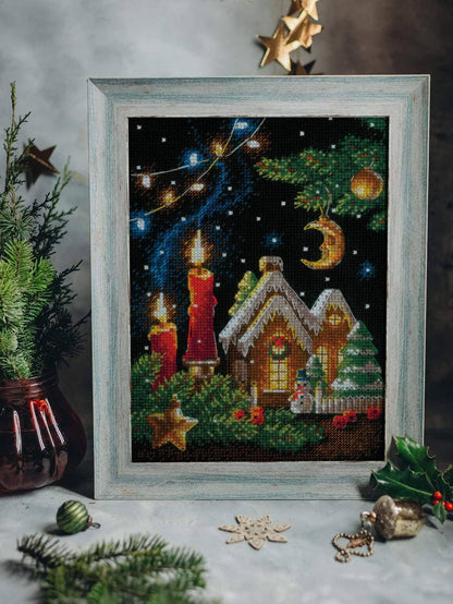 Kit de Punto de Cruz Riolis "Historia de Jengibre" - 2165