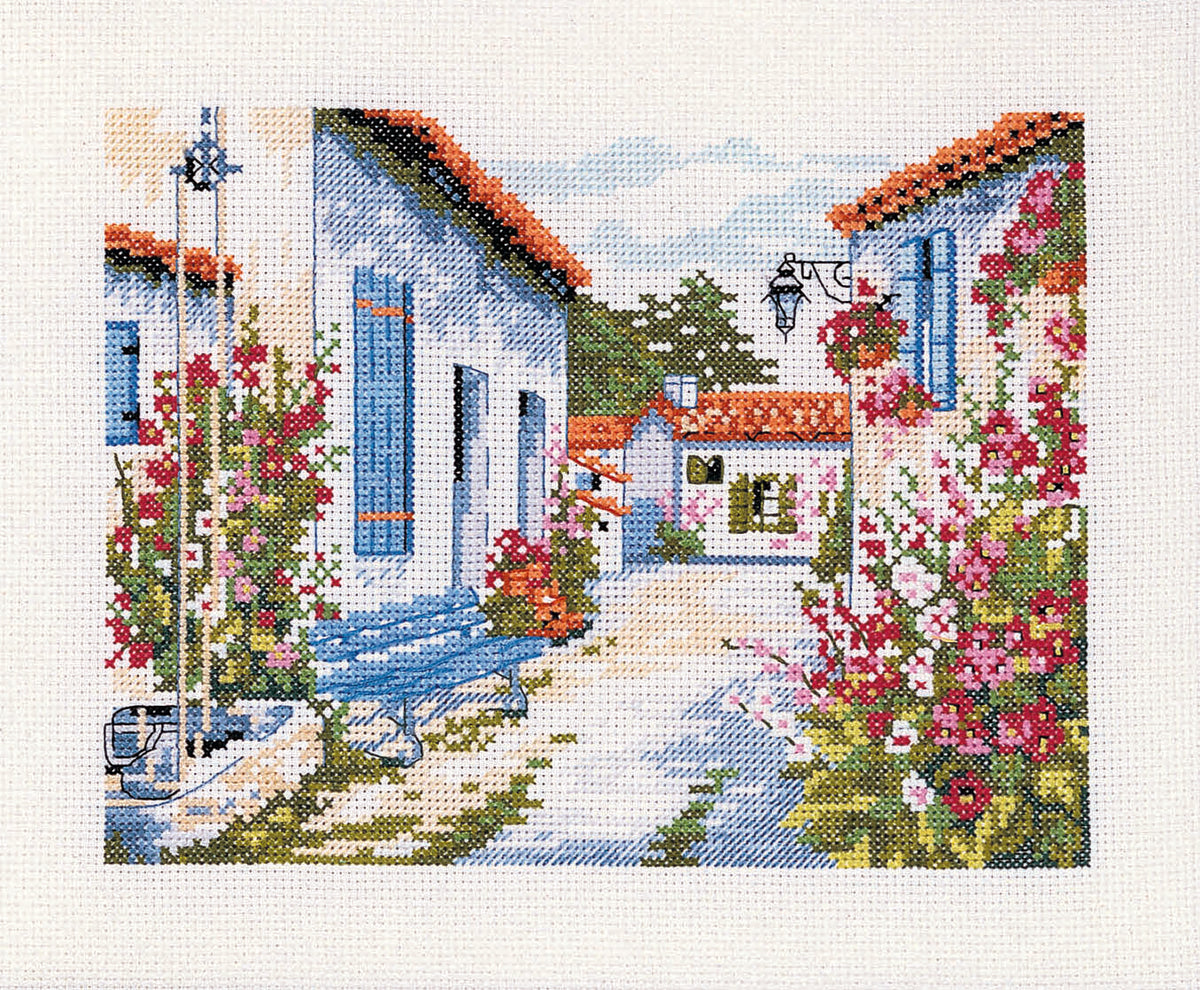 Kit de Punto de Cruz "Isla de Ré" - Marie Coeur