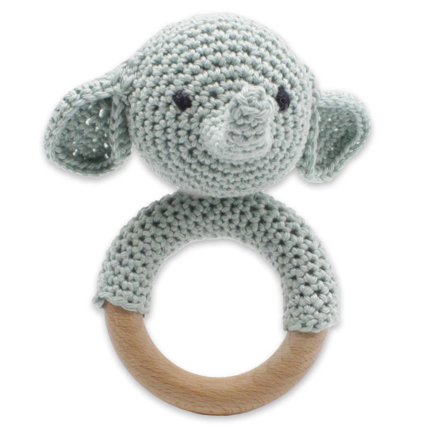 Kit Sonajero de Ganchillo - Rattle Elephant - Hardicraft