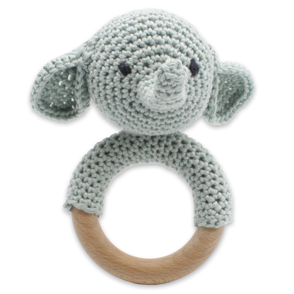 Kit Sonajero de Ganchillo - Rattle Elephant - Hardicraft