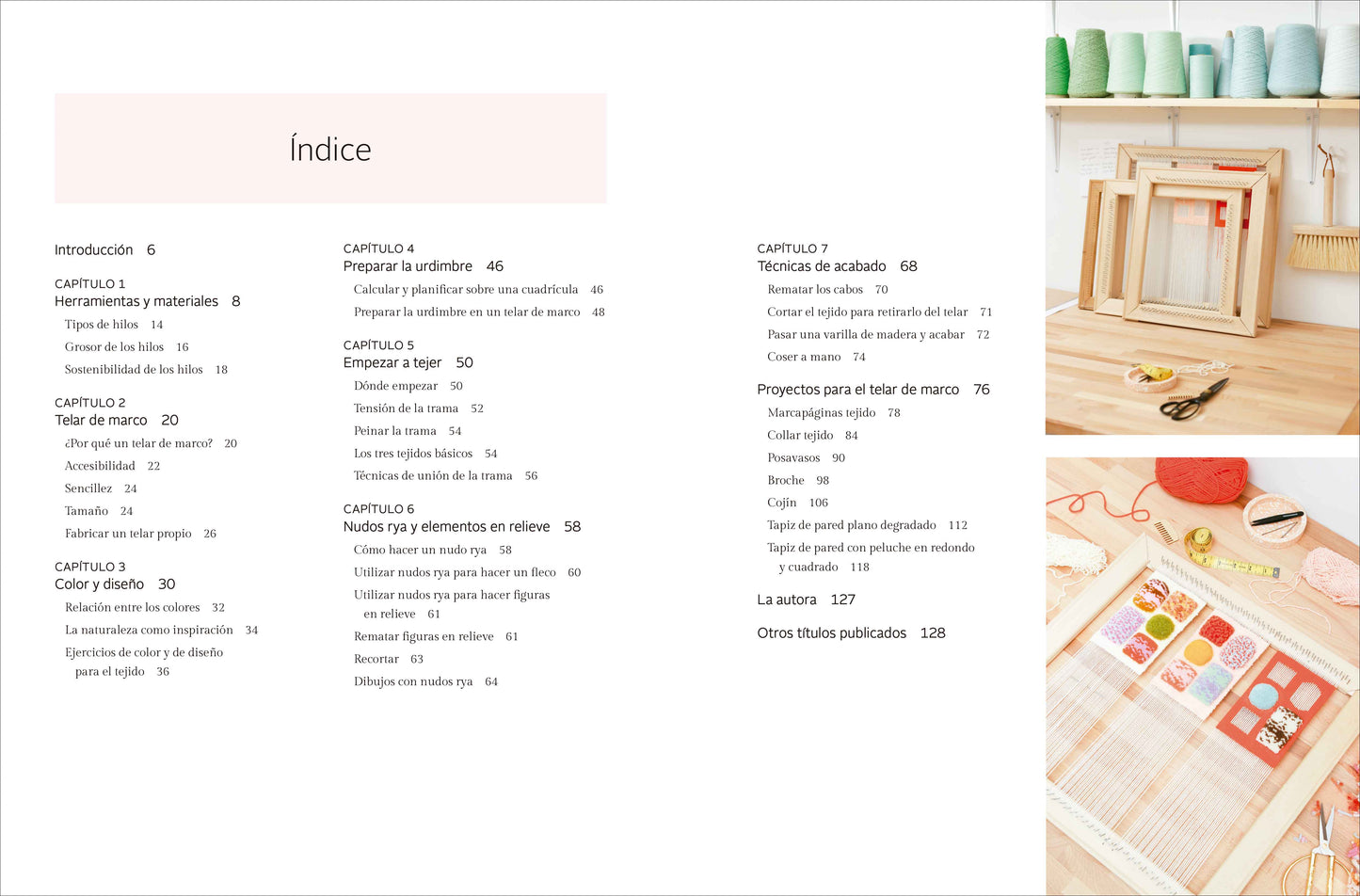 Libro para Aprender a Tejer en Telar: Guía Práctica con 7 Proyectos de Decoración y Complementos