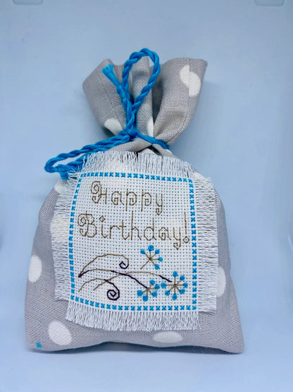 Set de 2 Bolsitas de Regalo en Punto de Cruz "Ampolas" - Riolis