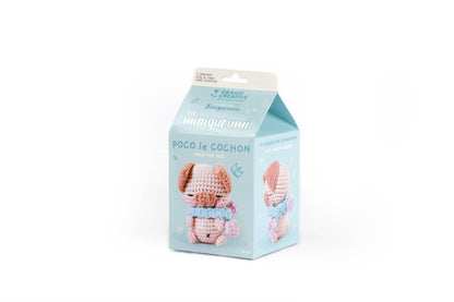 Kit amigurumi Poco el Cerdo Graine Créative para crear un muñeco de crochet DIY, ideal para principiantes, manualidades y regalo creativo.