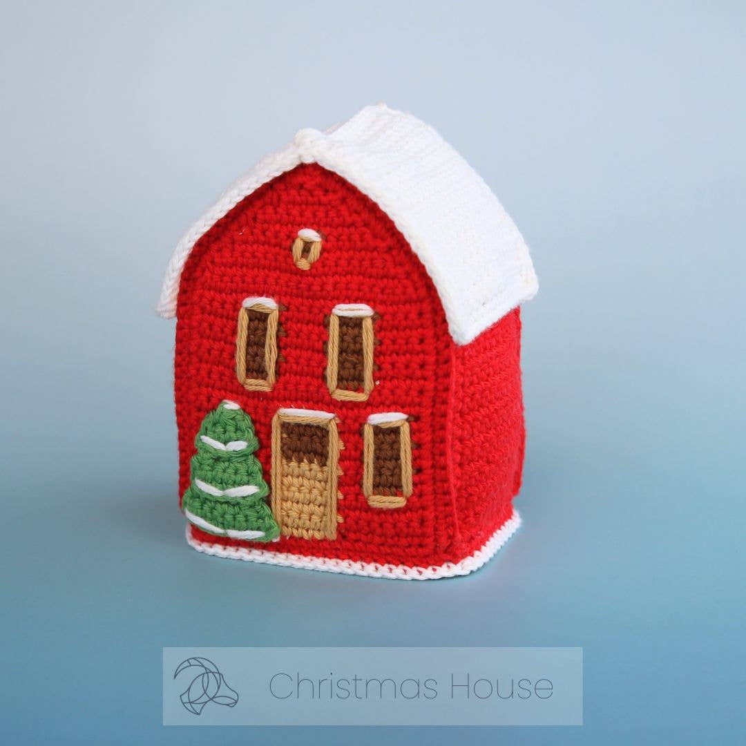 Kit de Ganchillo - Casa del Pueblo Navideño - Hardicraft