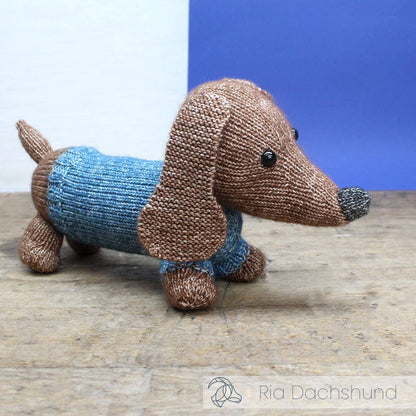 Kit de Tricot - Ria Dachshund - Hardicraft