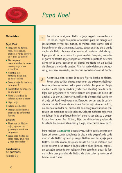 Libro para Decorar la Casa en Navidad con Fieltro: 44 Proyectos Cosidos a Mano con Patrones