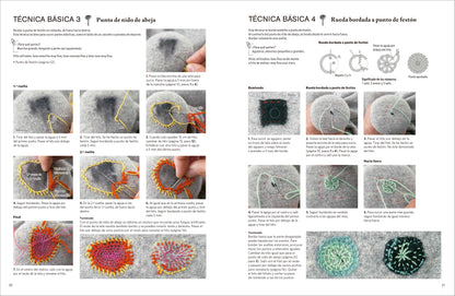 Libro de Zurcido con Diseños Actuales: 67 Proyectos de Zurcido Visible Paso a Paso