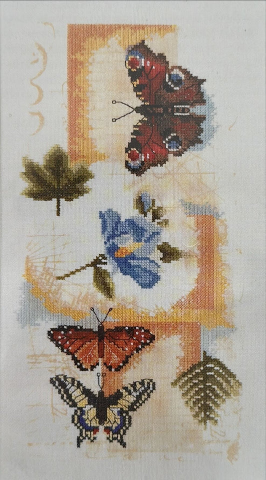 Kreuzstichset „Schmetterlingscollage“ – 34829