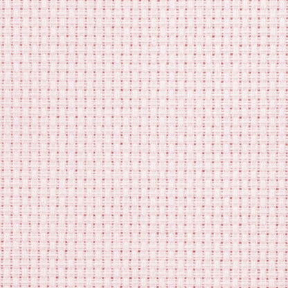 Tela para punto de cruz 14ct color rosa Zweigart