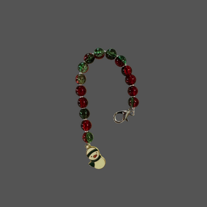 Buscatijeras de Abalorios Navideño - BT004