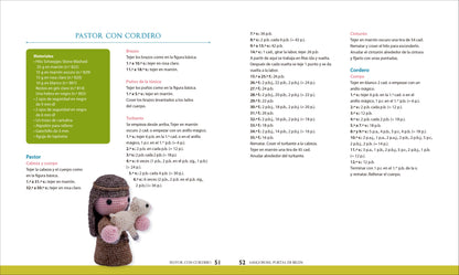 Libro para Tejer Amigurumis: Portal de Belén — 18 Figuras Navideñas a Ganchillo