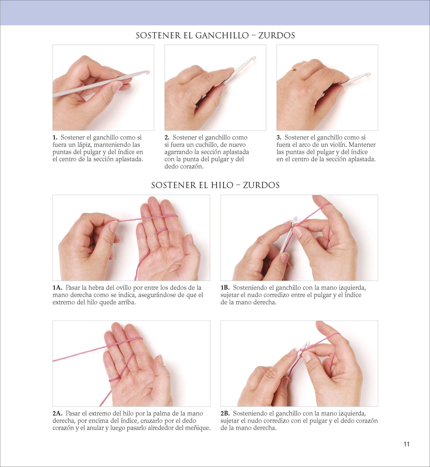 Libro de Ganchillo de la A a la Z: Manual Completo con Todas las Técnicas y Puntos Paso a Paso