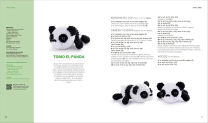 Libro Mini Amigurumi Fáciles y Rápidos: 25 Animales de Ganchillo Paso a Paso