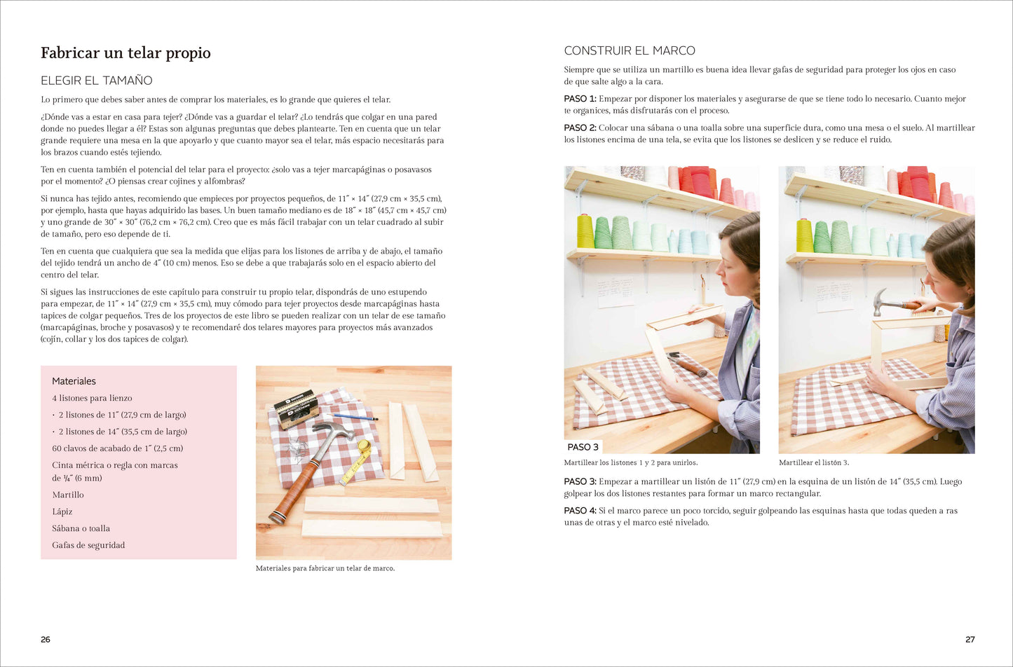 Libro para Aprender a Tejer en Telar: Guía Práctica con 7 Proyectos de Decoración y Complementos