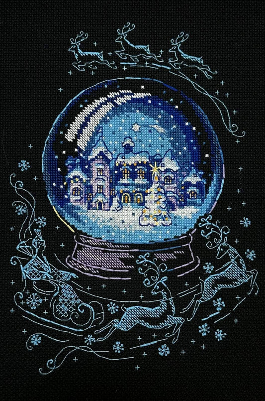 Kit de Punto de Cruz Riolis "Cuento de Invierno" - 2151