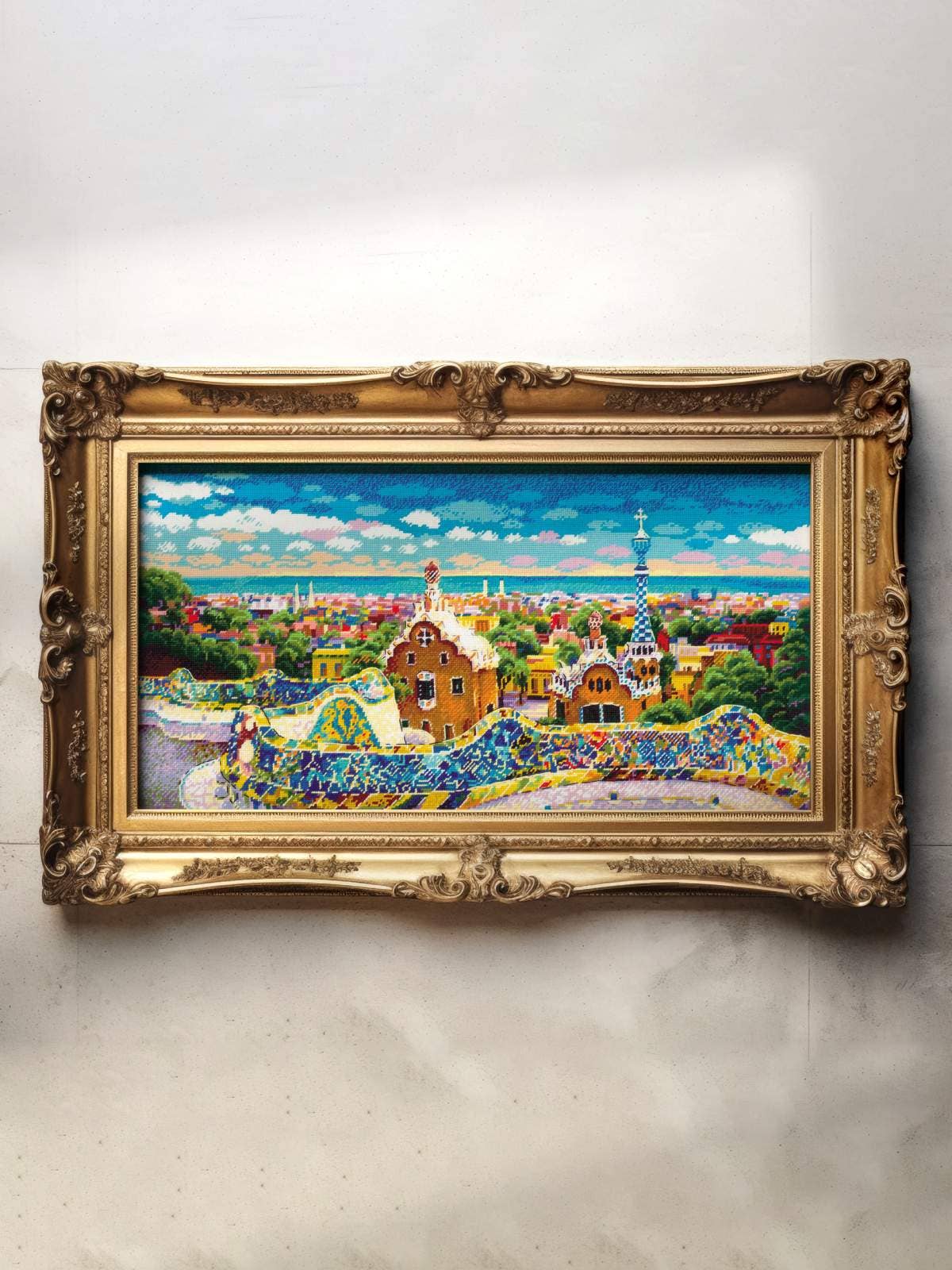 Kit de Punto de Cruz Riolis "Parc Güell" - 2199